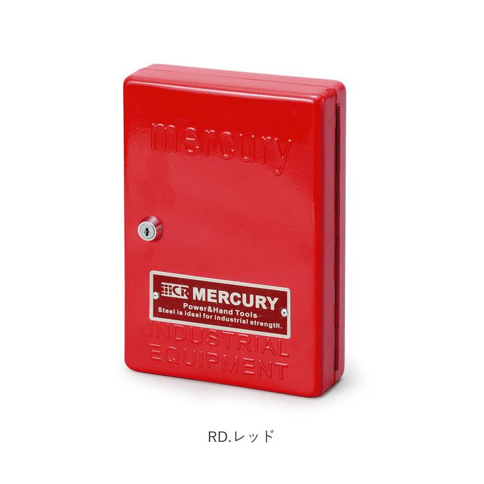 キーボックス 壁掛け おしゃれ 通販 マーキュリー 雑貨 キーキャビネット 鍵付き キーフック キーBOX 玄関 収納 レトロ カラフル アメリカン キーボックス | MERCURY | 22