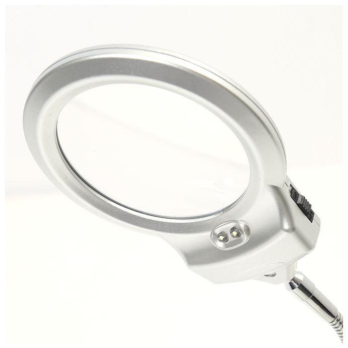 ライト付き スタンドルーペ 通販 拡大鏡 ルーペ スタンド LED ledライト付 卓上 虫眼鏡 虫メガネ 虫めがね スタンドタイプ 読書 新聞 裁縫 趣味 ライト付き |  | 08