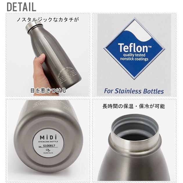 水筒 ステンレス 直飲み おしゃれ ステンレスボトル 350ml Midi ミディ マグボトル 保冷 保温 マイボトル コーヒーボトル かわいい Backyard Family 通販 Paypayモール