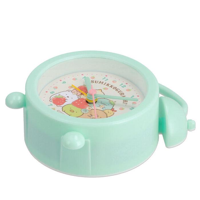 目覚まし時計 子供 通販 女の子 男の子 すみっコぐらし キャラクター アナログ 目覚まし 時計 かわいい 可愛い 小さめ コンパクト たぴおかパーク 目覚まし時計 |  | 07