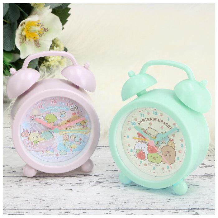 目覚まし時計 子供 通販 女の子 男の子 すみっコぐらし キャラクター アナログ 目覚まし 時計 かわいい 可愛い 小さめ コンパクト たぴおかパーク 目覚まし時計 |  | 11