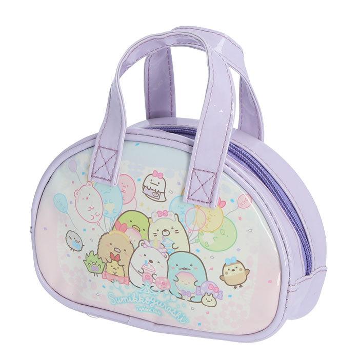 ミニボストン 通販 キャラクター ポーチ ペンケース 収納 小物入れ 小物 持ち手付き 内ポケット お菓子 おもちゃ ゲームカセット プレゼント ミニボストン | ブランド登録なし