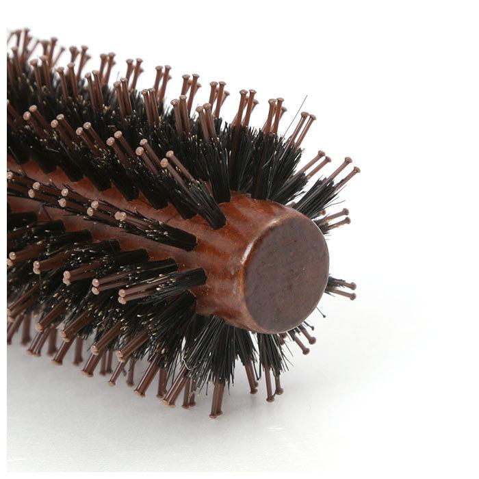 ヘアブラシ 通販ヘアブラシ 豚毛 ロールブラシ カールブラシ ブラシ ブロー ストレート カール くし 櫛 耐熱仕様 レディース メンズ 美容師 業務用  ヘアブラシ |  | 03