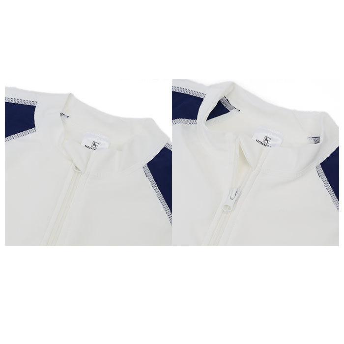 キッズ 水着 男の子 通販 3点セット 上下 ラッシュガード パンツ 短パン ハーフパンツ ショートパンツ 膝上丈 帽子 スイムキャップ 長袖 子供 ジュニア キッズ | ブランド登録なし | 09