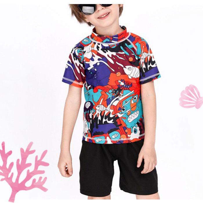 サーフパンツ キッズ 通販 ハーフパンツ ショートパンツ キッズ 水着 2タイプ 水陸両用 女の子 女児 男の子 男児 通気性 ポケット 裏地あり サーフパンツ | ブランド登録なし | 04