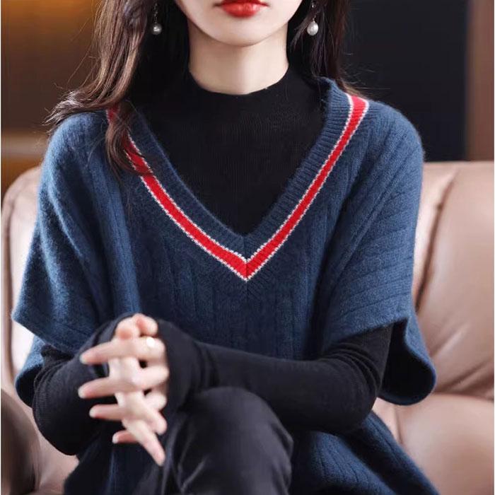 ニット ベスト Vネック レディース 通販 ニットベスト Vネックニットベスト チョッキ ジレ ウェストコート ノースリーブ 重ね着 レイヤード 秋冬 春秋 ニット |  | 12