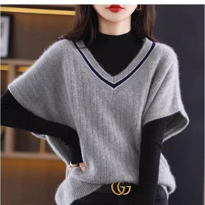 ニット ベスト Vネック レディース 通販 ニットベスト Vネックニットベスト チョッキ ジレ ウェストコート ノースリーブ 重ね着 レイヤード 秋冬 春秋 ニット |  | 13