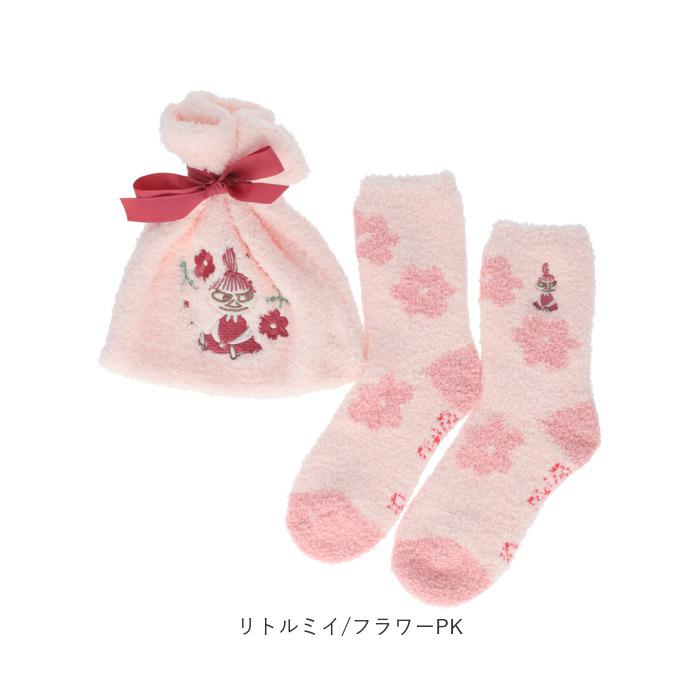 もこもこ靴下 かわいい 通販 ルームソックス 靴下 キャラクター ソックス もこもこ靴下in巾着 ふわふわ靴下 ふわふわソックス レディース もこもこ靴下 | BACKYARD FAMILY | 30
