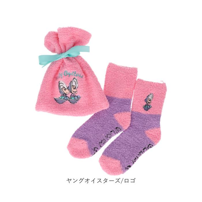 もこもこ靴下 かわいい 通販 ルームソックス 靴下 キャラクター ソックス もこもこ靴下in巾着 ふわふわ靴下 ふわふわソックス レディース もこもこ靴下 | BACKYARD FAMILY | 22
