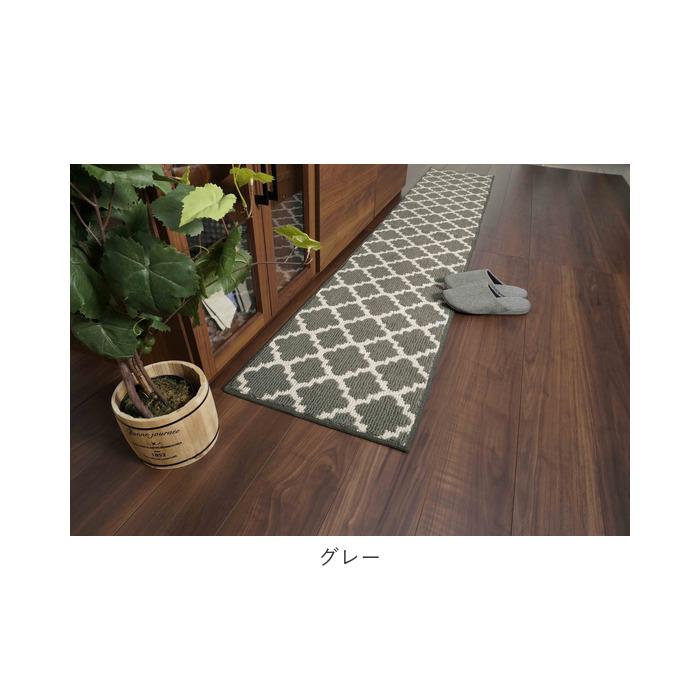 キッチンマット 通販キッチンマット 240cm おしゃれ 洗える 北欧 調 台所マット 台所用品 モロッカン 45×240 ロングマット 長い 滑り にくい キッチンマット |  | 09