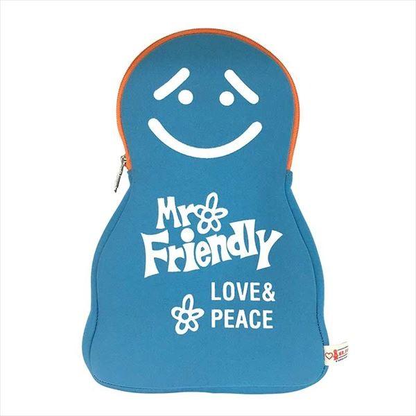 ミスターフレンドリー Mr.Friendly サコッシュ ミスターフレンドリーカフェ かわいいサコッシュ ダイバー素材 サコッシュ ショルダー ポーチ｜backyard｜11