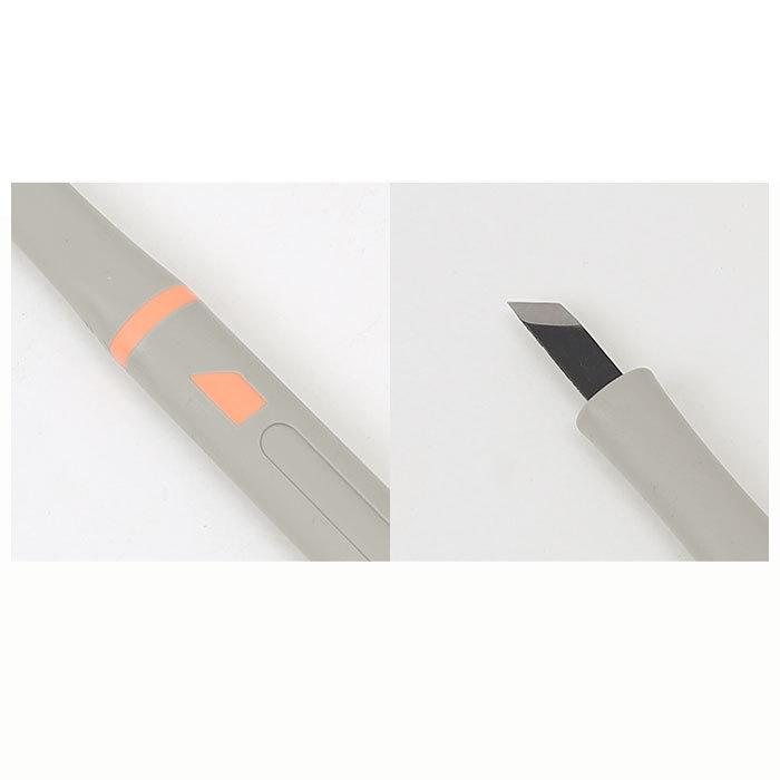 彫刻刀 セット 小学校 5本組 通販 彫刻刀セット 小学生 大工道具 DIY 義春刃物 丸刀 切出刀 平刀 三角刀 ゴムバンド ラバーグリップ プラケース付 彫刻刀 | 義春刃物 | 06