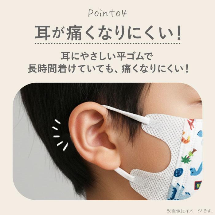 マスク 子供 不織布 25枚入 好評 こども 不織布マスク 立体 キャラクター 使い捨てマスク スケーター MSKB20 柄 かわいい ディズニー 子供用 2歳 3歳 | スケーター | 10