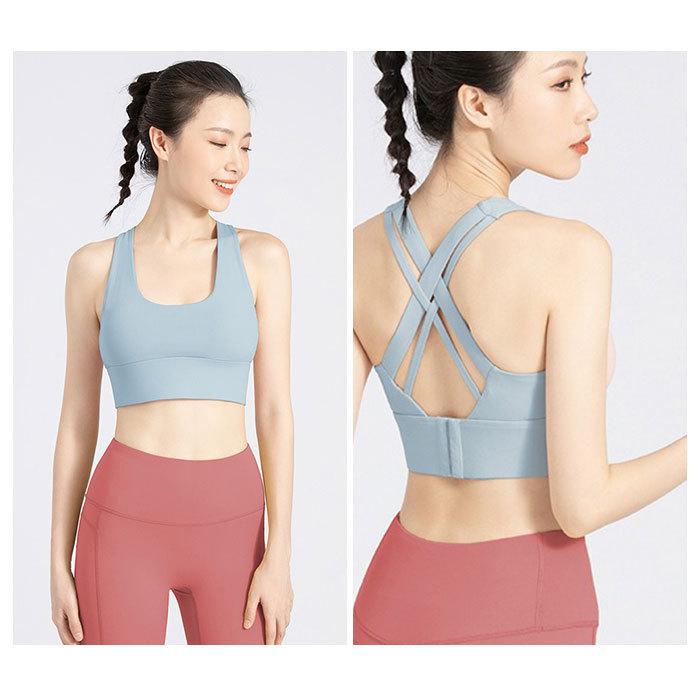  スポーツブラ2点&トップスセット ブラトップ2点セット かぎ網 セクシー スポーツブラ ノン