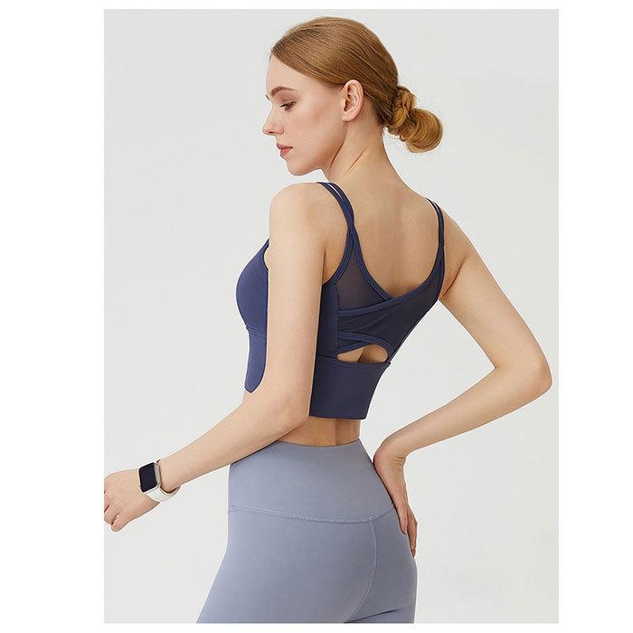スポーツブラ 揺れない 通販 ノンワイヤー Wストラップ ジュニア ブラジャー ヨガウェア ヨガブラ ナイトブラ スポブラ サポートブラ ブラ スポーツブラ | ブランド登録なし | 08