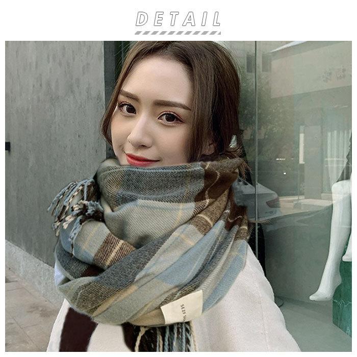 大判ストール 秋冬 厚手 通販 大判 マフラー ストール ひざ掛け レディース メンズ 秋 冬 防寒 チェック 大人 可愛い おしゃれ かわいい 通勤 通学 ギフト Backyard Family 通販 Paypayモール