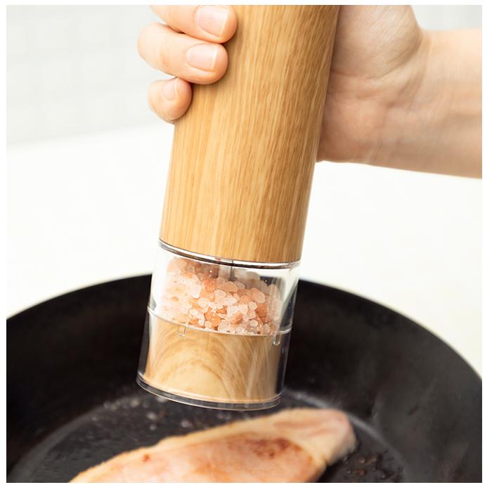 調味料入れ 通販調味料入れ おしゃれ スピーディ 挽く 粒 大きさ 無段階 調節 調整 電動 硬い 丈夫 切れ味 残量 見える わかる お手入れ 簡単  調味料入れ |  | 06