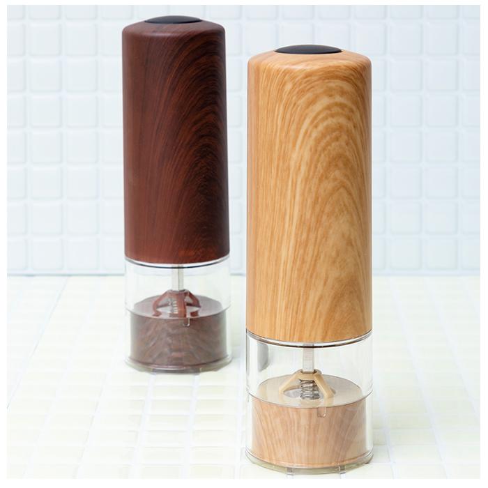 調味料入れ 通販調味料入れ おしゃれ スピーディ 挽く 粒 大きさ 無段階 調節 調整 電動 硬い 丈夫 切れ味 残量 見える わかる お手入れ 簡単  調味料入れ |  | 07