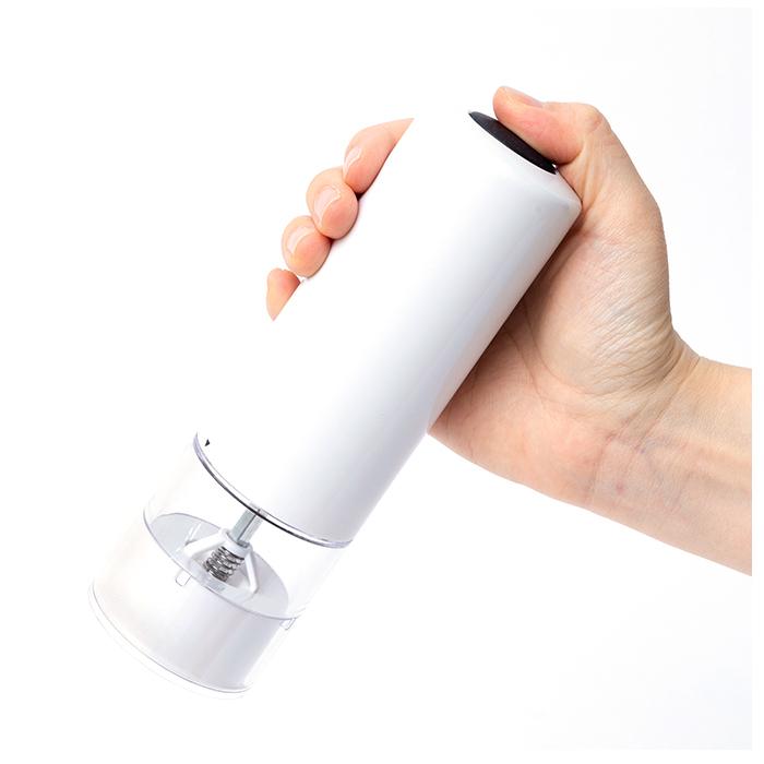 調味料入れ 通販調味料入れ おしゃれ スピーディ 挽く 粒 大きさ 無段階 調節 調整 電動 硬い 丈夫 切れ味 残量 見える わかる お手入れ 簡単  調味料入れ |  | 08