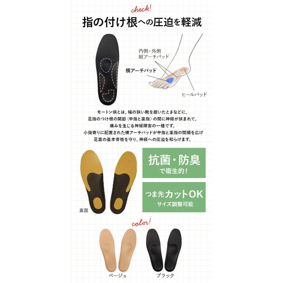 インソールプロ モートン病対策 通販 正規品 おすすめ 立ち仕事 定番 土踏まず 衝撃吸収 女性 レディース insole なかじき 中敷き メンズ インソールプロ | ブランド登録なし | 07