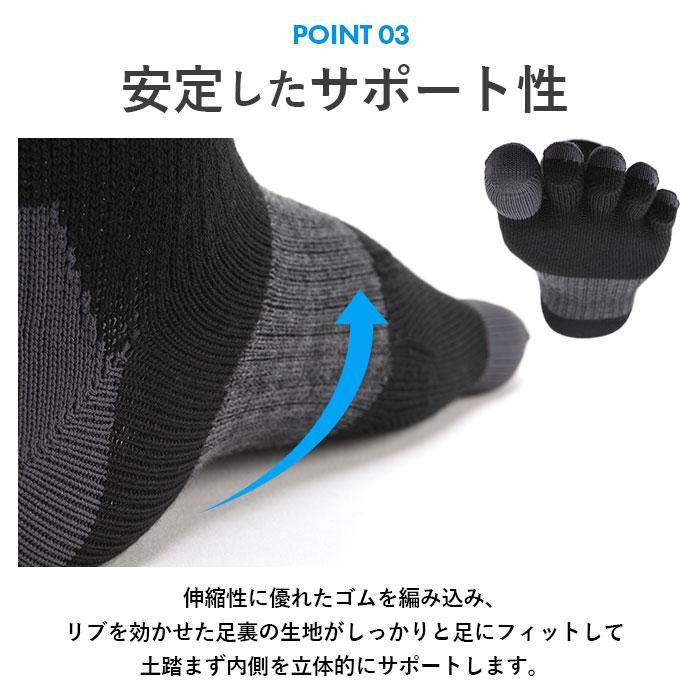 靴下 5本指 ソックス 通販 5本指ソックス アールエル RｘL メリノウール ランニングソックス ユニセックス スポーツソックス 通気性 メンズ 足首の冷え対策 靴下 |  | 13