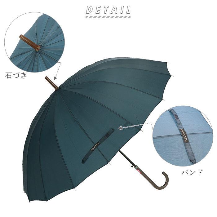 傘 レディース 長傘 通販 おしゃれ 55cm Uv カット メンズ 16本骨 無地 雨傘 16本骨 ブラック ネイビー 日よけ Uvカット ブランド アミュゾンスーラプルイ Backyard Family 通販 Paypayモール
