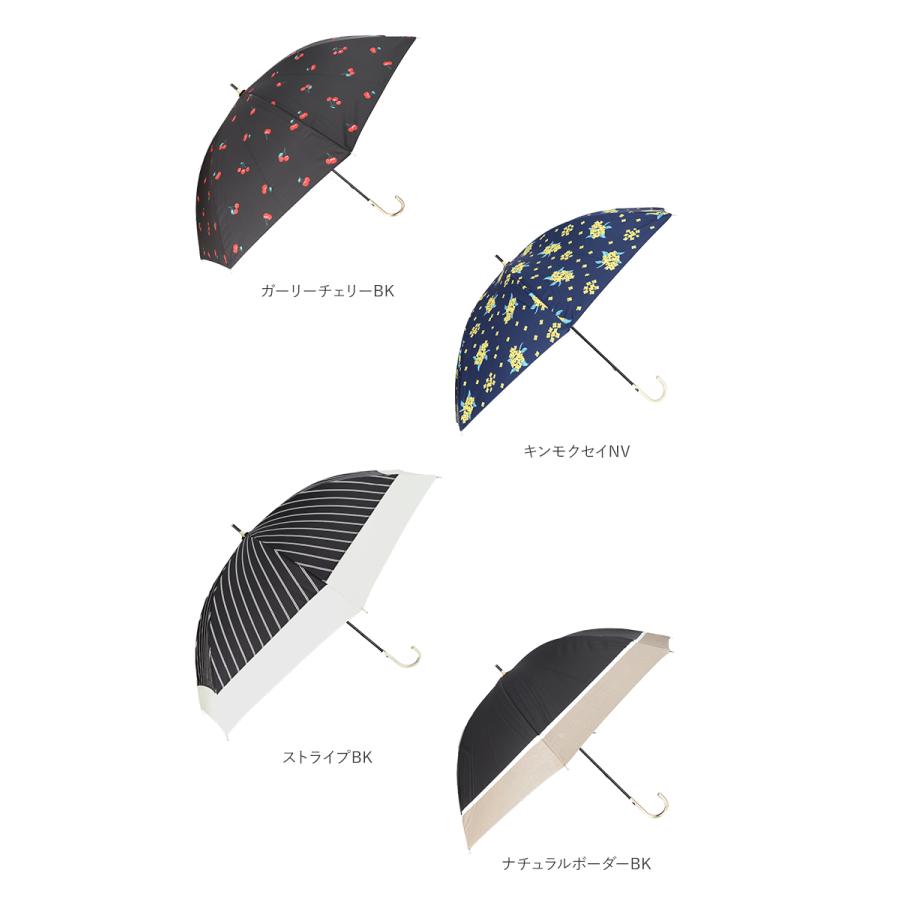 日傘 通販日傘 晴雨兼用 完全遮光 50cm uv カット 長傘 傘 軽量