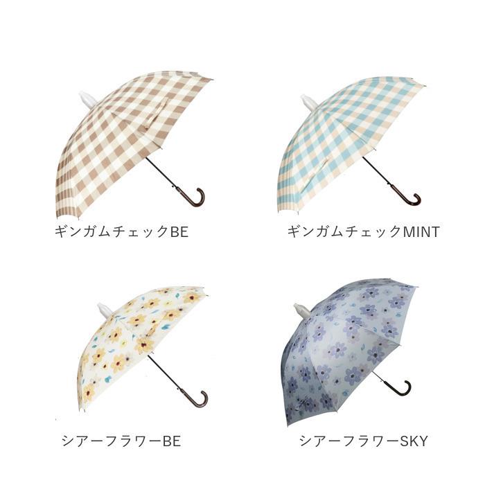 グラス 傘 レディース 通販 長傘 グラスファイバー 60cm カバー付き