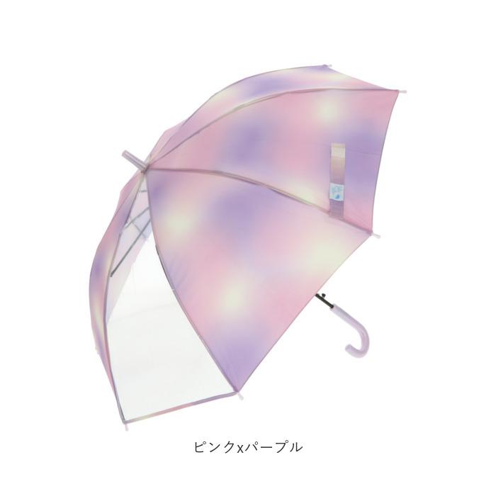 傘 ジュニア 通販 ジュニア傘 女の子 窓付き 透明窓 透明窓付き 55cm 長傘 丈夫 グラスファイバー 透明 傘 雨傘 小学生 中学生 高学年 子供用 女子 子供 傘 | ジャンプ | 15