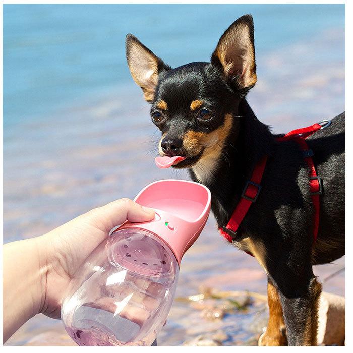犬 ウォーターボトル 通販 ペット用水筒 水飲み ボトル ペット 水筒 猫 ねこ ネコ お散布 水分補給 給水ボトル 携帯用水飲み器 給水器 片手 簡単 いぬ イヌ 犬 |  | 08