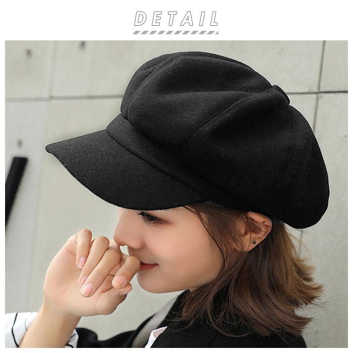 帽子 通販帽子 レディース 秋冬 キャスケット 秋 冬 おしゃれ ウール フェルト ベレー帽 かわいい シンプル 八角形 大きいサイズ あったか 大人 帽子 |  | 01