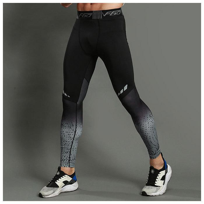スポーツタイツ メンズ 通販 レディース レギンス スパッツ ランニングウェア スポーツウェア フィット 圧縮 デザイン ランニング フィットネス スポーツタイツ | ブランド登録なし | 02