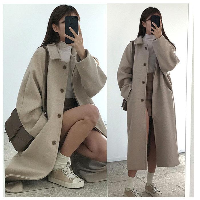 スペッチオ　軽量中綿ロングコート　焦げ茶　Lサイズ 襟が素敵です！ スペッチオ 軽量中綿ロングコート 焦げ茶 Lサイズ 襟が素敵です