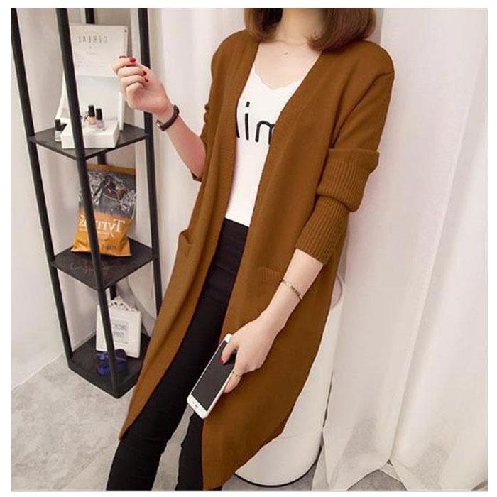ロングカーディガン 秋冬ロングカーディガン レディース カーディガン ロング ニット ポケット 長袖 ゆったり 大きめ オフィス 学生 春 秋 ロングカーディガン |  | 02