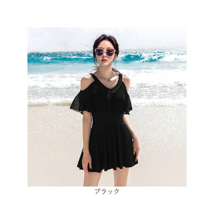 ワンピース水着 体型カバー レディース 通販 ワンピース 水着 レディース水着 みずぎ かわいい水着 スイムウェア ママ水着 ワンピ フリル ワンピース水着 |  | 18