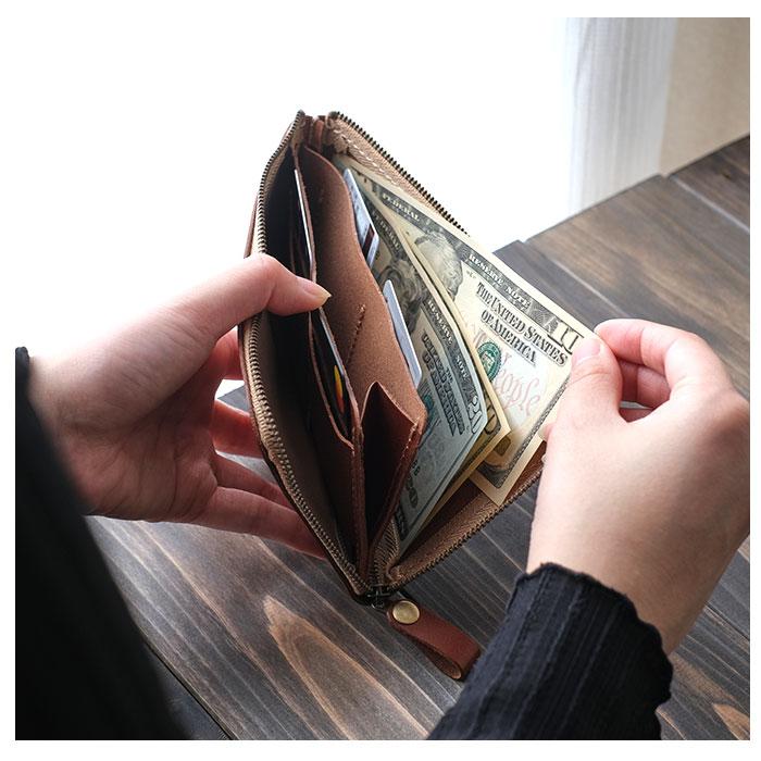 ネイティブクリエーション Native Creation ネイティブクリエーション 長財布 本革 通販 財布 薄型 小銭入れ 小さい うすい 薄い L字 ファスナー 革 日本製 |  | 12