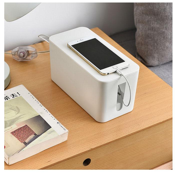 ケーブルボックス コードケース 通販 コード 収納 ケーブルカバー ケーブル収納ケース ボックス タップボックス ケース 配線カバー 配線 隠し  ケーブルボックス | BACKYARD FAMILY | 06