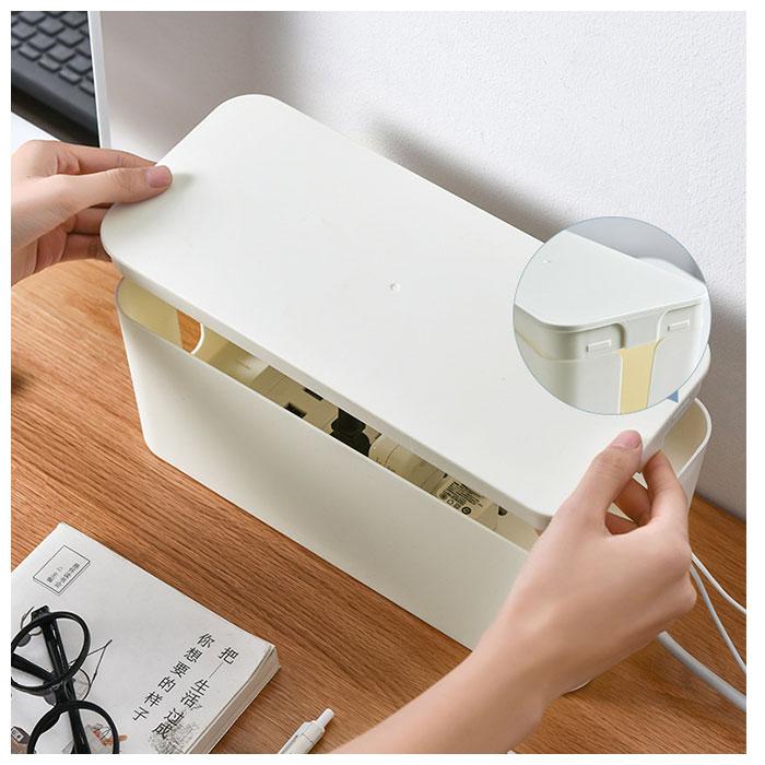 ケーブルボックス コードケース 通販 コード 収納 ケーブルカバー ケーブル収納ケース ボックス タップボックス ケース 配線カバー 配線 隠し  ケーブルボックス | BACKYARD FAMILY | 07