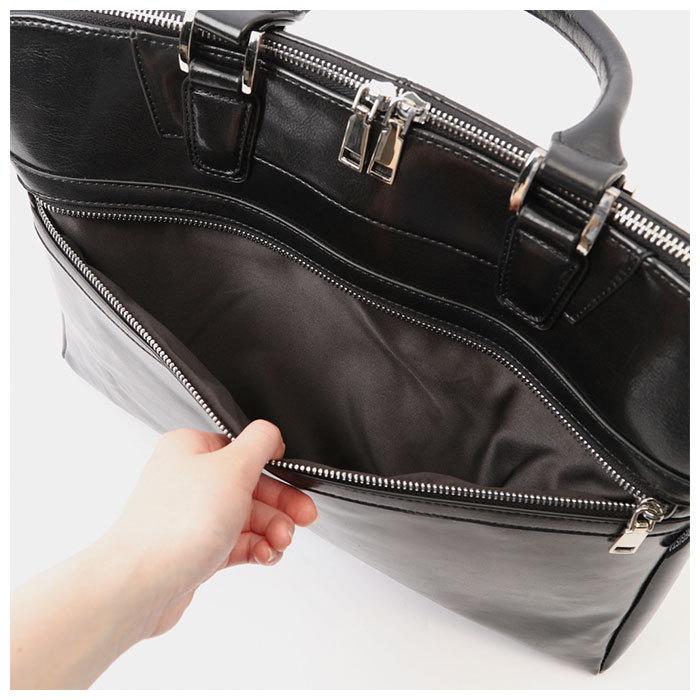 レジスタ REGiSTA ビジネスバッグ メンズ 通販 レディース トートバッグ 薄型 レザー 牛革 革 コンパクト a4 おしゃれ 出張 シンプル ビジネス ジップ レジスタ | REGiSTA | 15