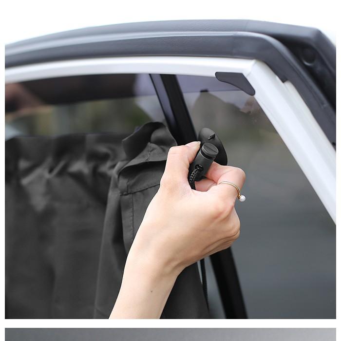 車用カーテン 通販 とってもらくらくかんたんカーテン カーテン 車用 とってもらくらく簡単カーテン 日よけ 車 吸盤 自動車用 日除け 窓 車用カーテン | ブランド登録なし | 04