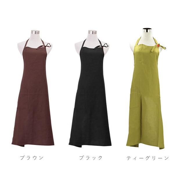 麻 ワークエプロン リネン エプロン 通販 ビブエプロン ロングエプロン 北欧 ナチュラル カジュアル シンプル ポケット ホルターネック 前紐 前掛け 麻 |  | 28