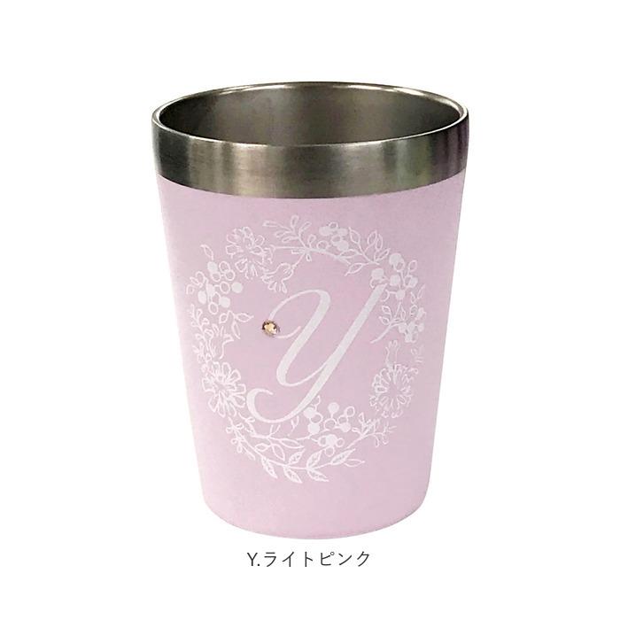 タンブラー 通販タンブラー 保温 保冷 おしゃれ ステンレス コンビニ かわいい 350ml イニシャル アルファベット ステンレスタンブラー タンブラー |  | 15