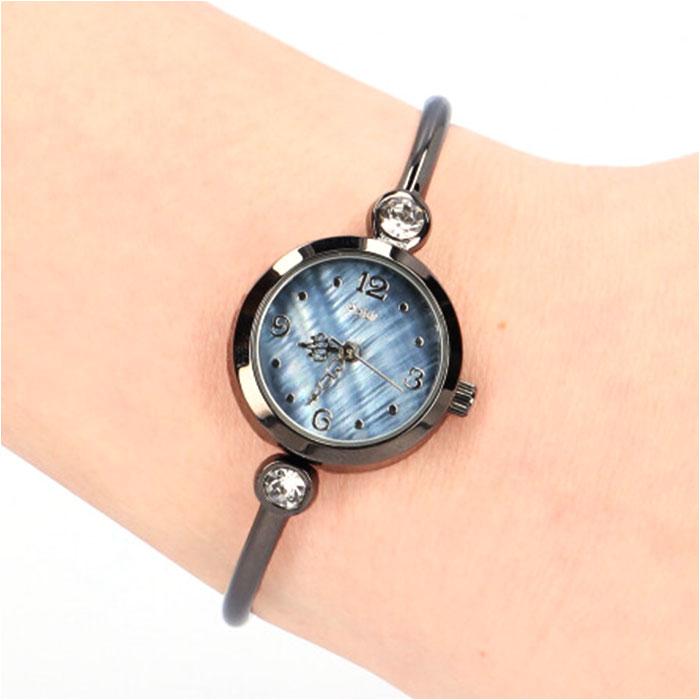 プレジール Plaisir プレジール 腕時計 レディース ハングル 通販 ニッケルフリー バングルウォッチ ウォッチ シェルダイヤル 白蝶貝 貝殻 シンプル | PLAISIR