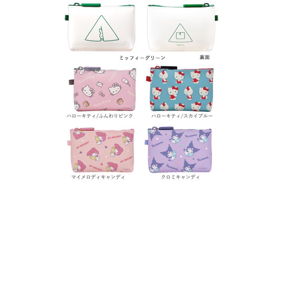 ポーチ 通販ポーチ 小物入れ 可愛い キャラクター グッズ 大人 ミニポーチ ミッフィー 小さめ リップケース 薬ケース 携帯用 マルチポーチ シリコン ジッパー | p+g design | 18
