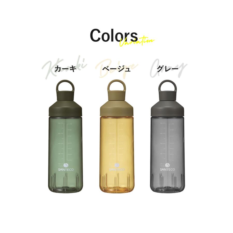 クリアボトル 水筒 通販 約 700ml 710 ウォーターボトル 直飲み プロテイン シェイカー マグボトル マイボトル 軽量 おしゃれ トライタン ボトル クリアボトル | SANTECO | 18