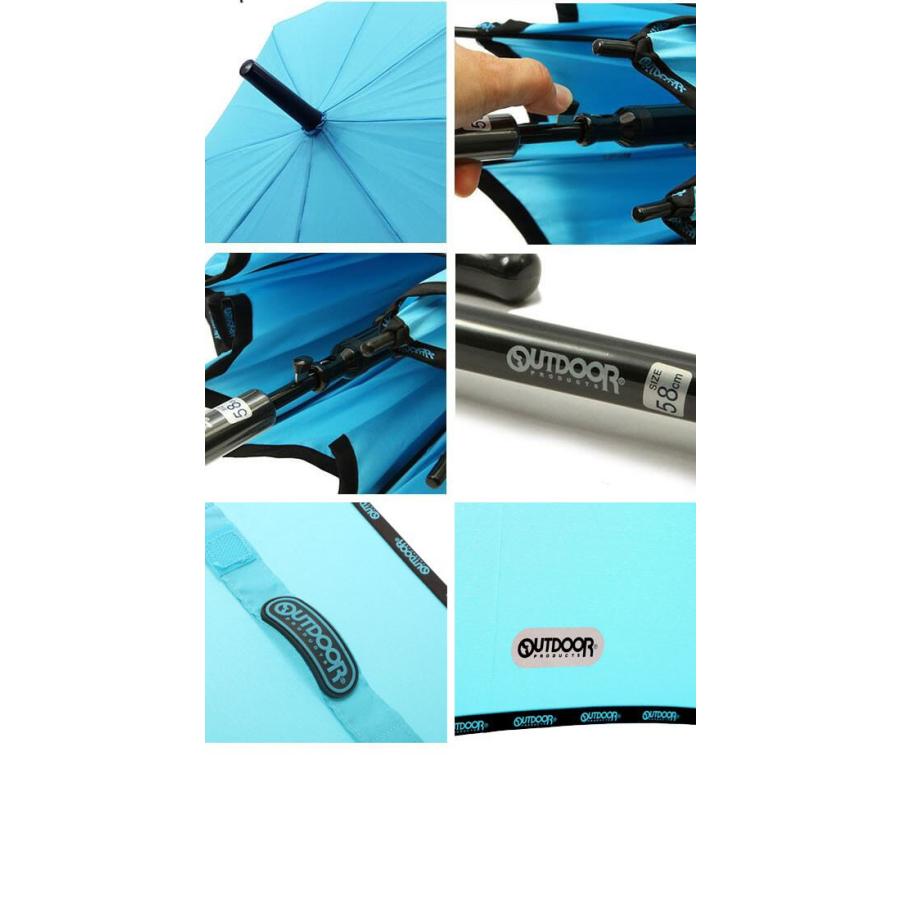 かさ 傘 子供 58cm おしゃれ ジャンプ傘 ワンタッチ キッズ 軽量 こども 子ども用 男の子 かわいい アウトドア OUTDOOR | OUTDOOR PRODUCTS | 09