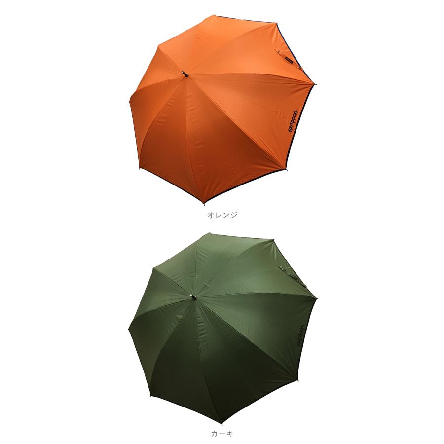 長傘 通販長傘 65cm 晴雨兼用 メンズ レディース OUTDOOR PRODUCTS アウトドアプロダクツ 傘 UVカット 裏PUコーティング 遮光率 99％以上 大きめ 男女兼用 | OUTDOOR PRODUCTS | 18