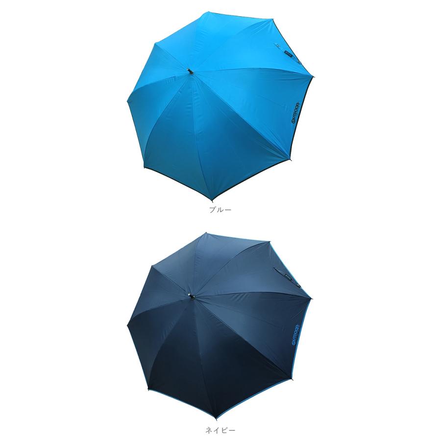 長傘 通販長傘 65cm 晴雨兼用 メンズ レディース OUTDOOR PRODUCTS アウトドアプロダクツ 傘 UVカット 裏PUコーティング 遮光率 99％以上 大きめ 男女兼用 | OUTDOOR PRODUCTS | 19