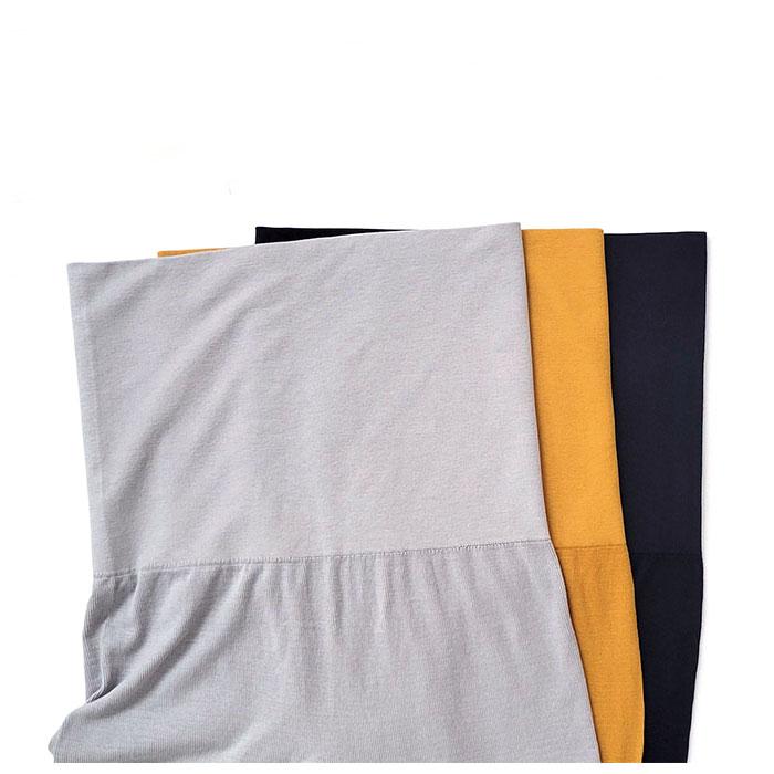 ハイウエスト 通販ハイウエスト レギンス レディース 10分丈 １０分丈 腹巻き おなか お腹 ストレッチ 伸縮 シルク混 吸湿 保温 締め付けない ハイウエスト | TOME | 05