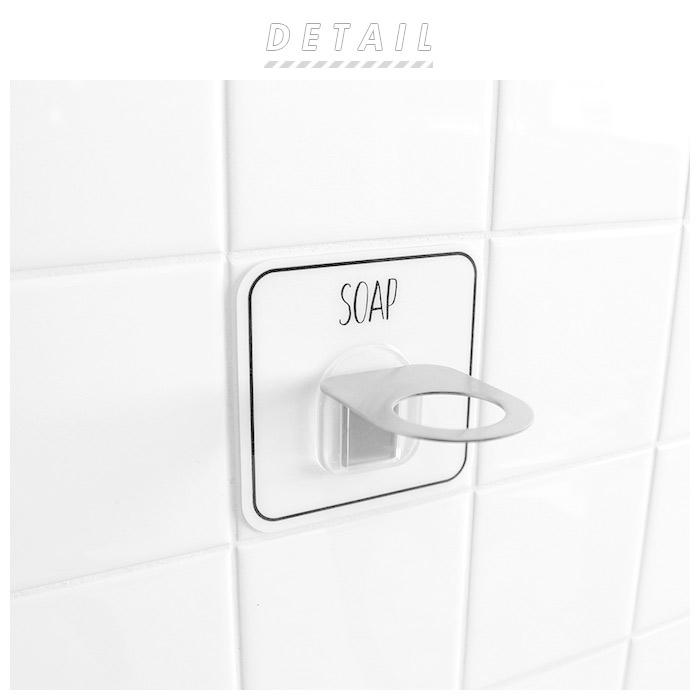 シャンプーボトル 通販シャンプーボトル フック ディスペンサーホルダー ボトルホルダー 浮かせる収納 お風呂 浮かせる お風呂場 シートフック シャンプーボトル |  | 05